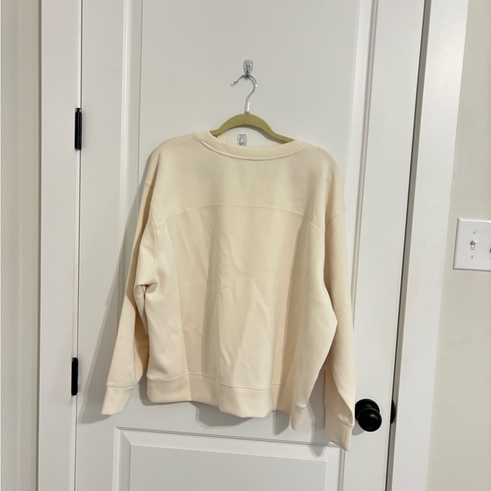 NWOT Cream Women's Athlesiure Sweater